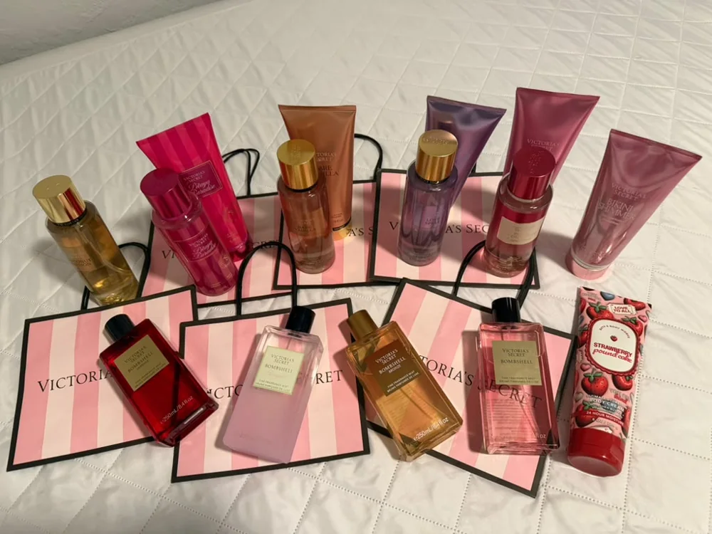 Perfumes y cosméticos recibidos